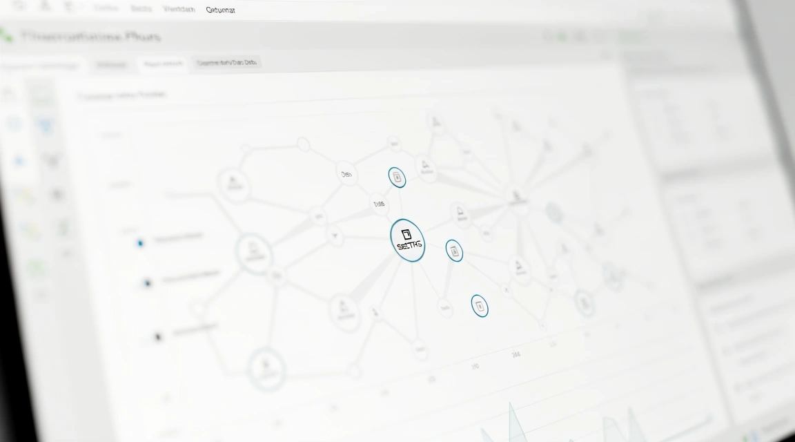 Data processing and market analysis visualization